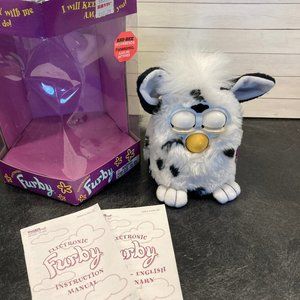 Tiger Electronics (1998) Dalmatian 70-800, White/Black Original Furby